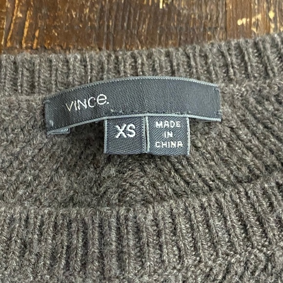 Vince Cashmere and Wool sweater in light brown - Picture 7 of 7